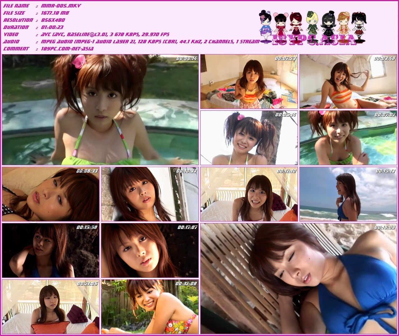 MMR-005 Mako Serizawa  – Fresh g-girl1st.DVD!!BodyDVDSEXY!!!!g-girlW!!